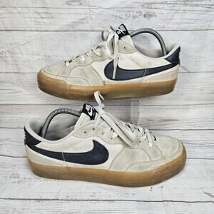 Nike Zoom Pogo Plus SB White Black Gum Women’s 10.5 DR9114-101 *Dingy *Stained